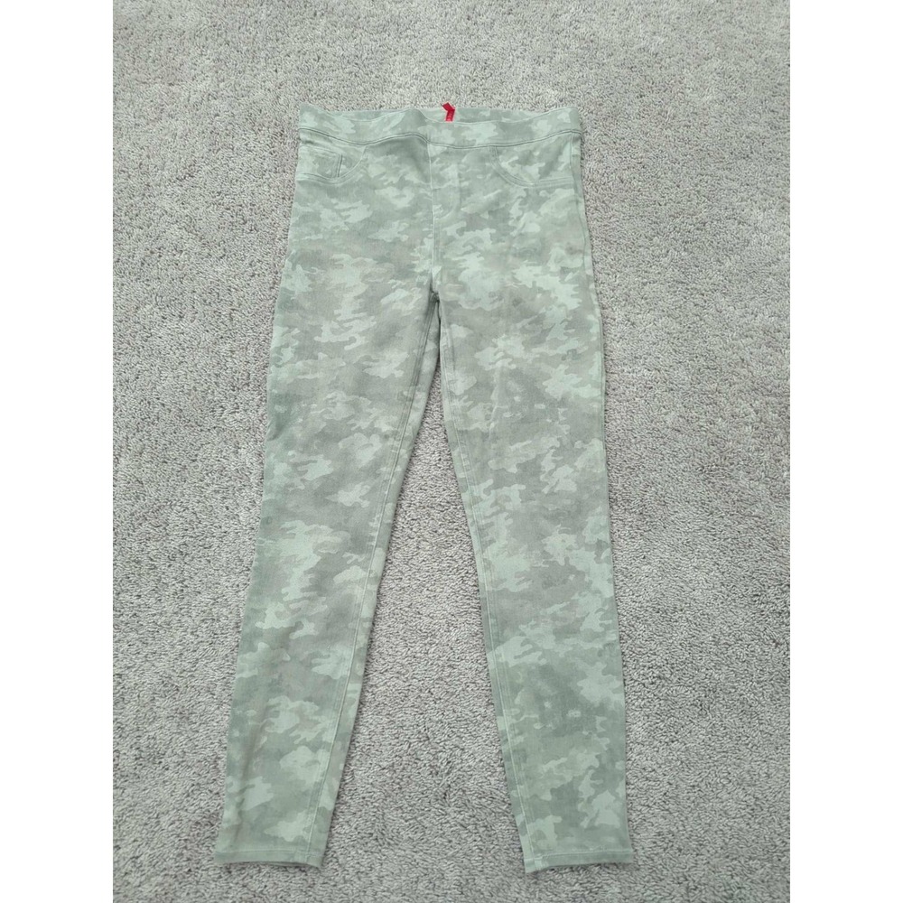 Spanx Pants Womens XL Camo Pull‎ On High Rise Back Pockets Jeggings